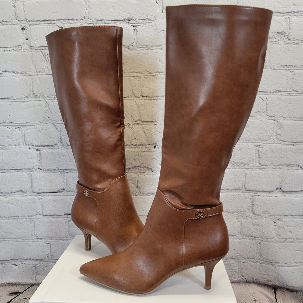Giani Bernini Women's Crueellaa Memory Foam Knee High Dress Boots